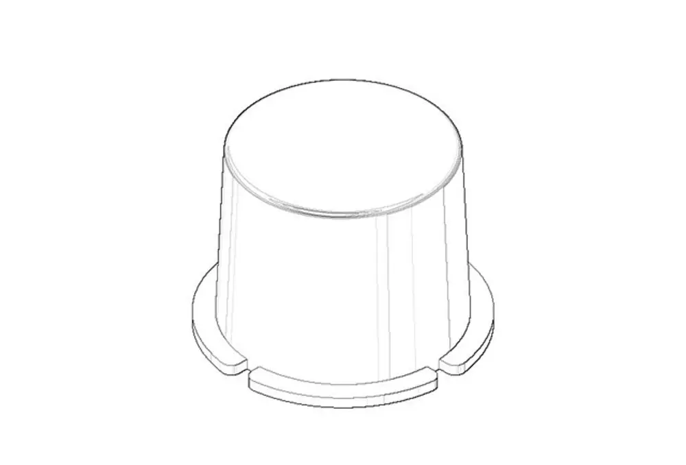 DORNBRACHT Bauschutzkappe Schutzkappe ERSATZTEILE 092102090 D. 25 x 18 mm, 09210209090 Galeriebild 1